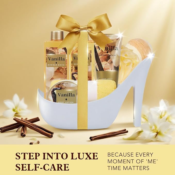 Spa Luxetique Gifts for Women High Heel Gift for Women 8pcs Spa Gift for Womens - Image 7
