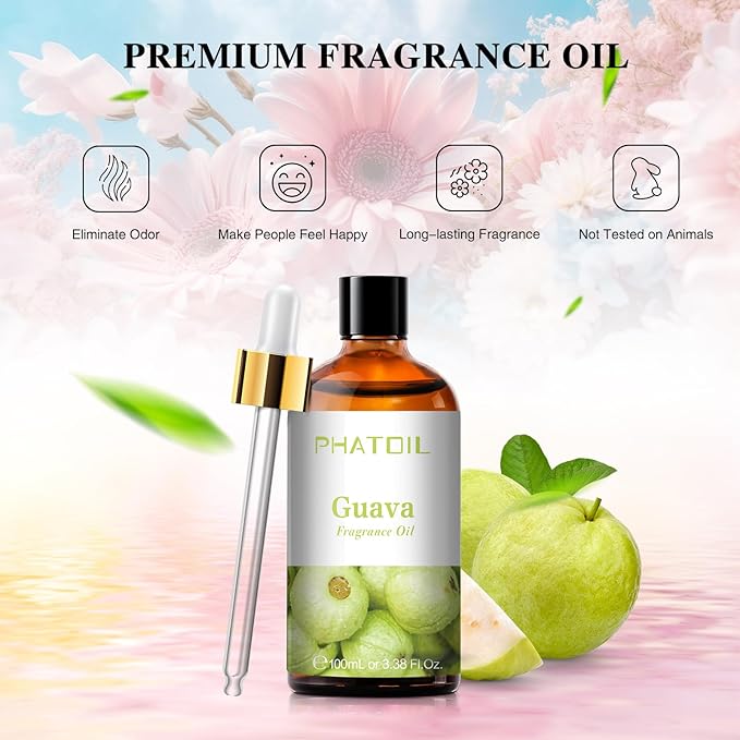 PHATOIL 3.38FL.OZ Guava Fragrance Oils - Image 3