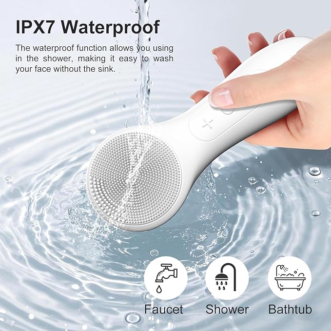OWLMATE Facial Cleansing Brush, Electric Face Scrubber - Image 5