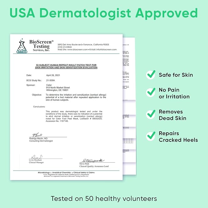 Foot Peel Mask - Foot Mask for Baby Soft Skin - Remove Dead Skin, Cracked Feet - Image 6