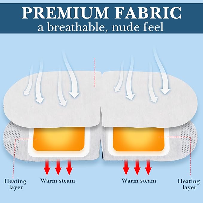 100 Pcs Disposable Steam Eye Mask Bulk - Image 4