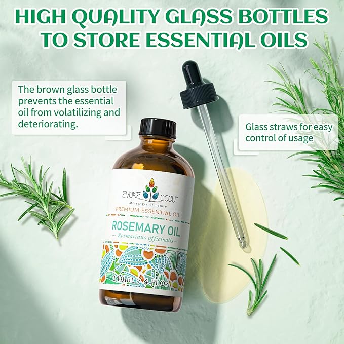 EVOKE OCCU Rosemary Oil for Hair Growth, Nourishing Scalp, Relieving Hair Loss - Image 4