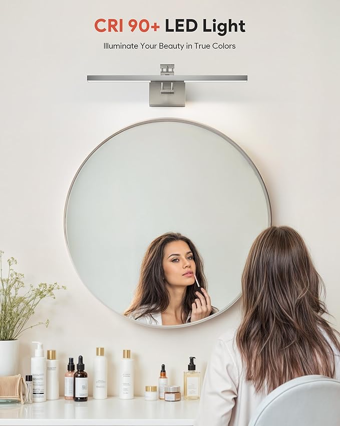 VONLUCE 24" LED Bathroom Vanity Light, 3CCT Modern LED Vanity Lights - Image 5