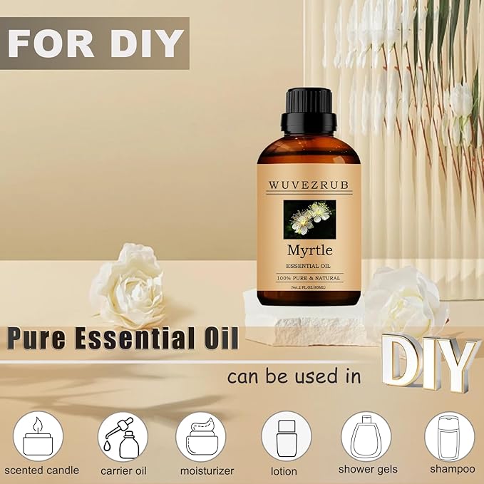 Myrtle Essential Oils, 60ML Pure and Natural Essential Oil - Image 3