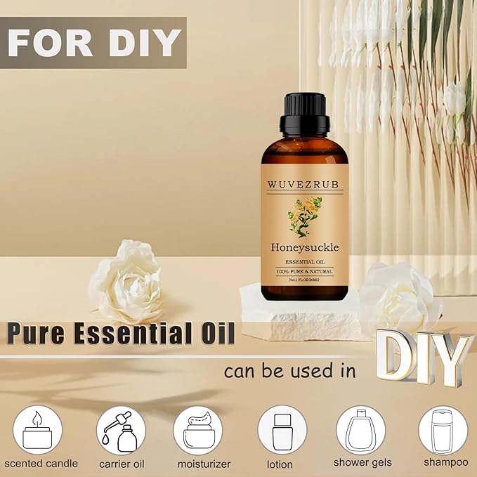 Honeysuckle Essential Oils, 30ML Pure and Natural Essential Oil - Image 2