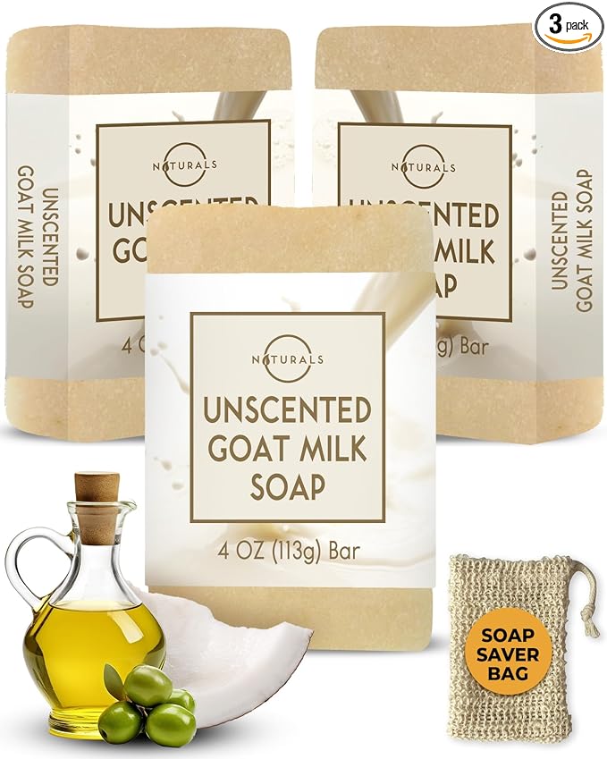 O Naturals 3-Pcs Goat Milk Soap by ONATURALS