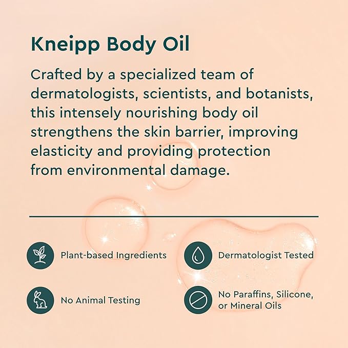 Kneipp Body Oil, Soft Skin Almond Blossom, 3.38 fl. oz. - Image 6