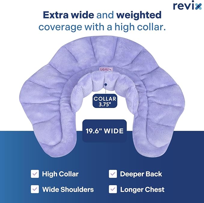 REVIX Heated Neck Wrap Microwave Heating Pad - Image 4