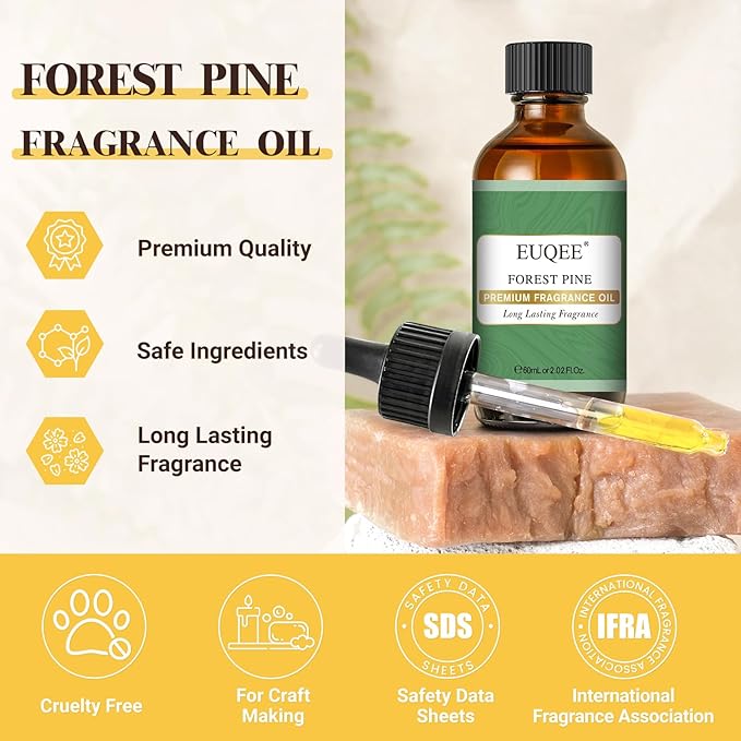 EUQEE Forest Pine Fragrance Oil Premium Fragrance Essential Oil 2.02 Fl oz - Image 2