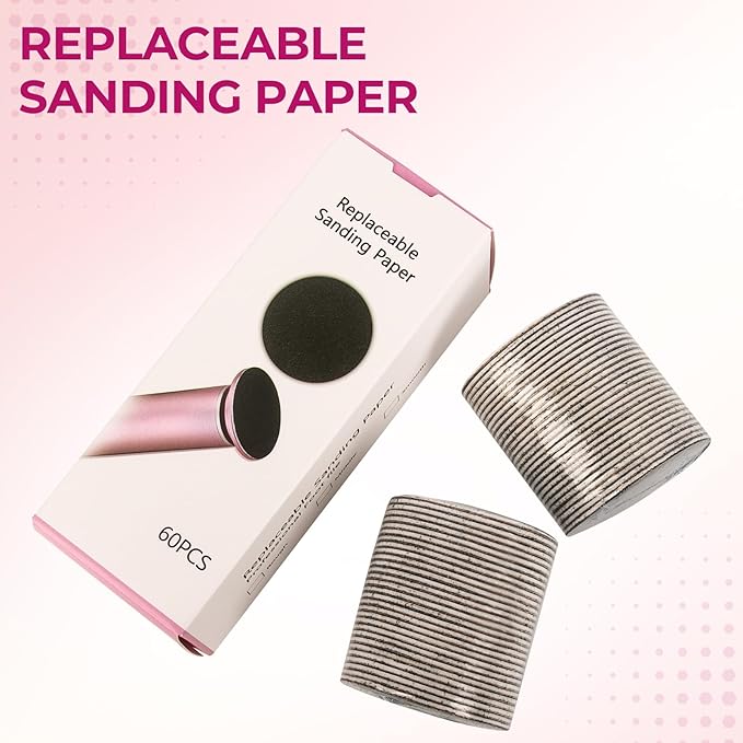 Krofaue 60 PCS Replaceable Sandpaper Discs - Image 5