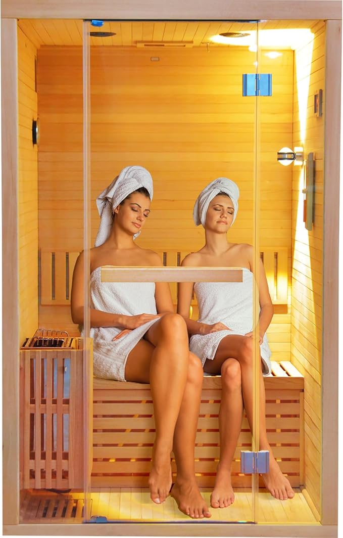 OUTEXER Traditional Steam Sauna Home Spa Room by OUTEXER