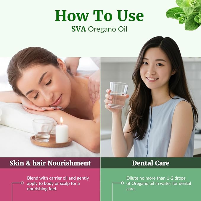SVA Oregano Essential Oil – 1 Fl Oz – 100% Natural Oregano Oil - Image 6