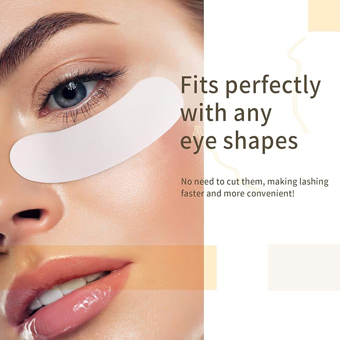 100 PCS Foam Eye Pads for Lash Extensions, Under Eye Pads for Eyelash Extensions - Image 4