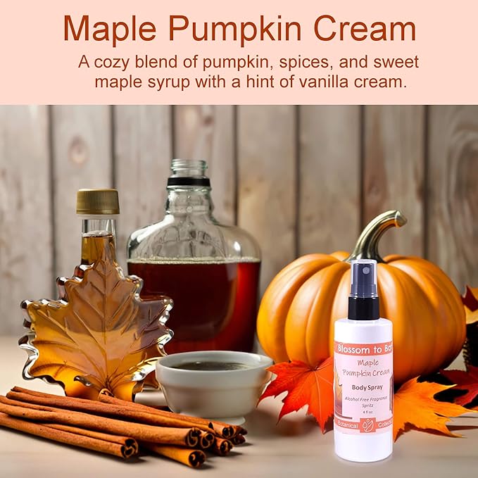 Blossom to Bath Maple Pumpkin Cream Body Spray - Image 2