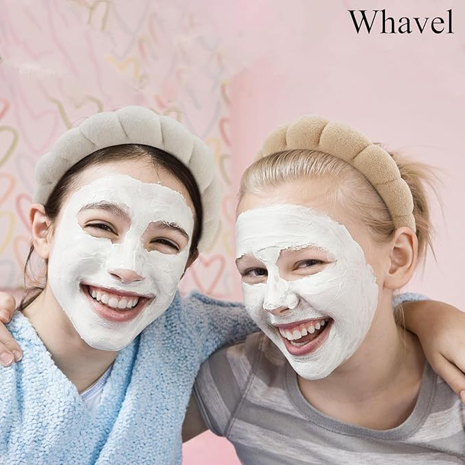 WHAVEL 3 Pack Spa Headband Skincare Headbands, Soft Hair Band - Image 2