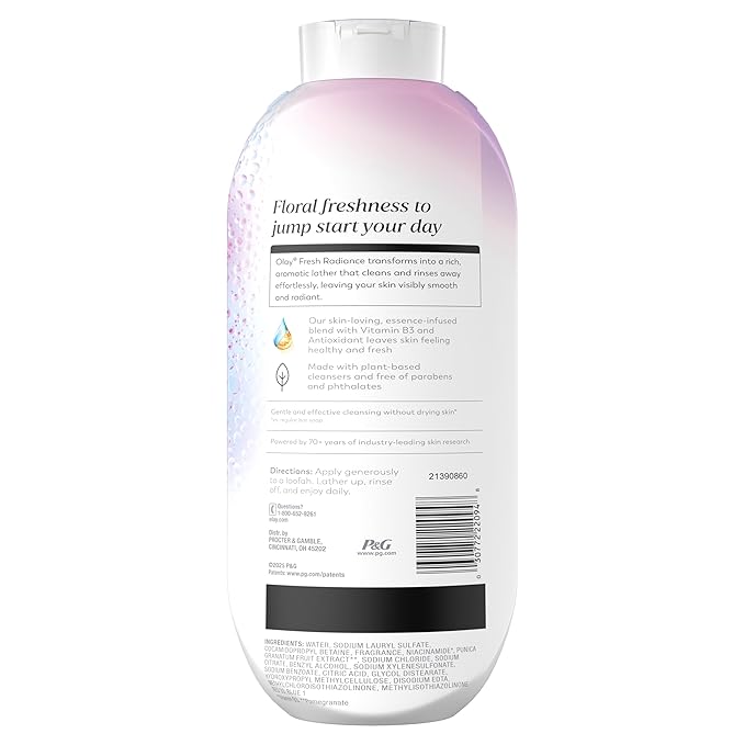 Olay Body Wash for Women, Fresh Radiance, 24/7 Skin-Loving Freshness, Visibly - Image 13