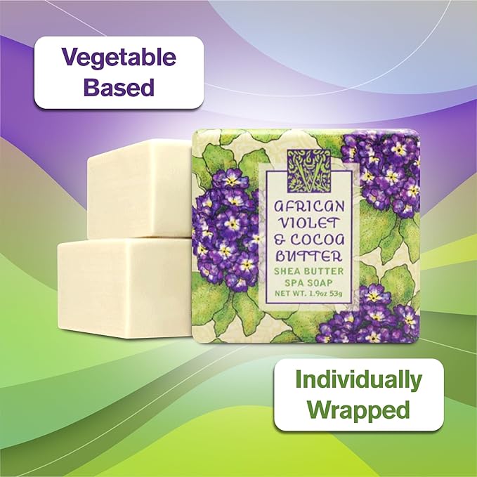 Greenwich Bay Mini Botanical Soap Bars – 12 Pack 1.9 oz Each – Individually - Image 4