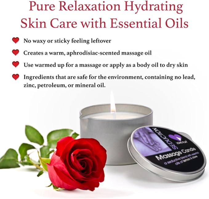 LOVE PLAY Massage Oil Candle for Home SPA - Image 5