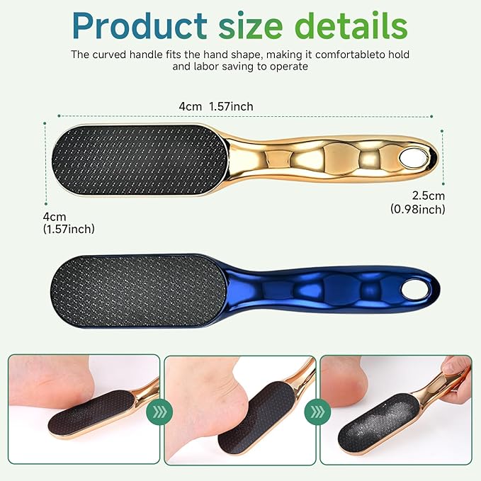 Nano Glass Foot File Callus Remover, Beyond The Cream Foot File, NanoGlass Feet - Image 3