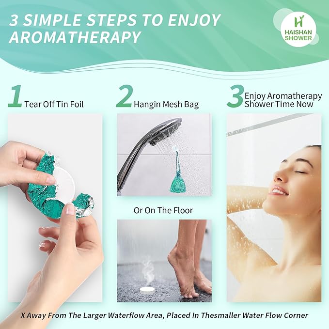 Shower Steamers Aromatherapy, Basket Set - Image 6