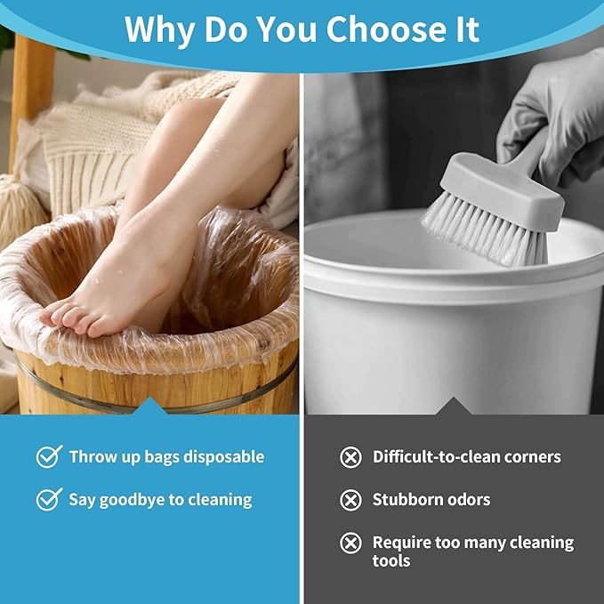 25PCS Pedicure Liners Disposable - Image 4
