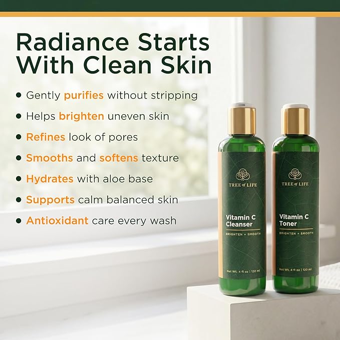 Tree of Life Beauty Vitamin C Brightening Face Care, Minimizing Pores & Facial - Image 4