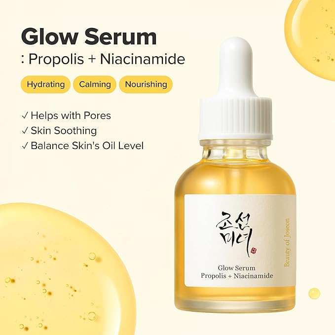 Beauty of Joseon Glow Serum Propolis and Niacinamide Hydrating Facial Soothing - Image 2