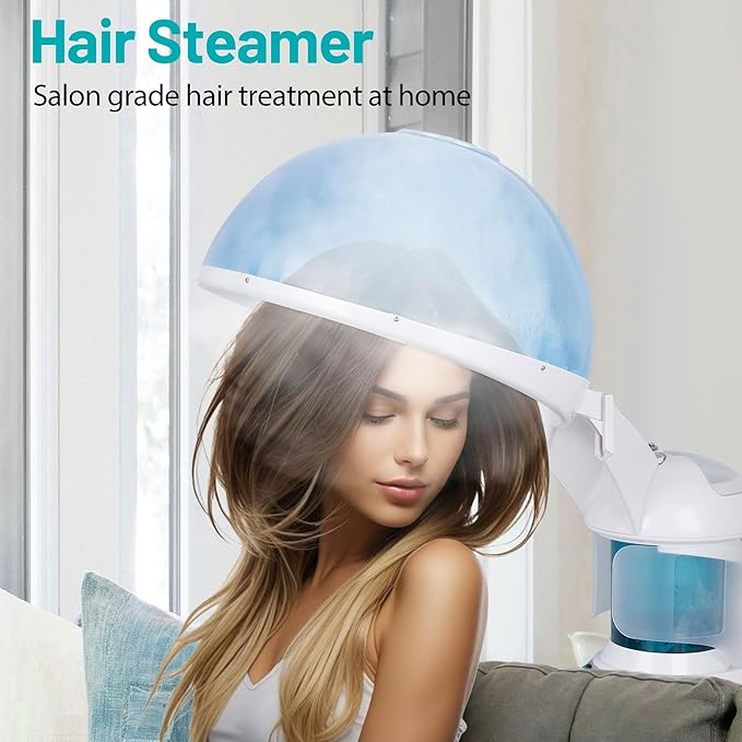ZENY 3-in-1 Portable Facial Steamer and Hair Steamer, Humidifier, Nano Ionic - Image 4