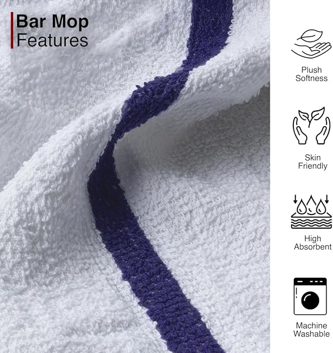 CASA COPENHAGEN Classic Bar Mop Towels - Image 3
