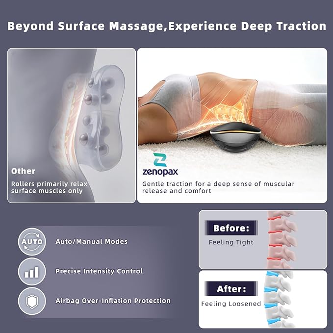 Zenopax 4-in-1 Electric Lumbar Traction Device - Image 3