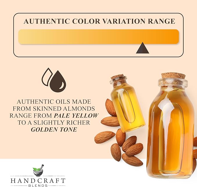 Handcraft Blends Organic Sweet Almond Oil | 100% Pure and Natural | Bath & Body - Image 4