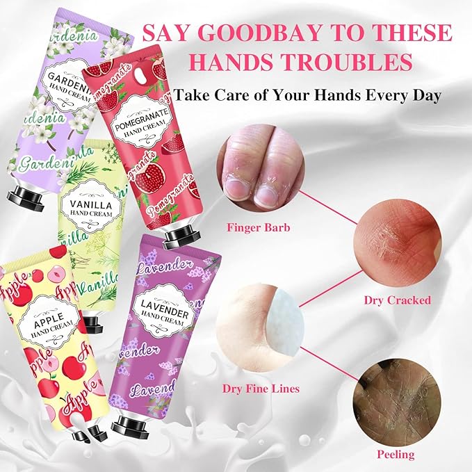 8 Pack Hand Cream Gift Set, Mothers Day Gifts - Image 7