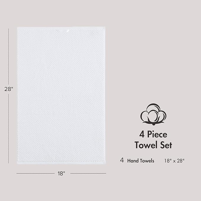 Madison Park 4-Piece Hand Towel Set - Image 9
