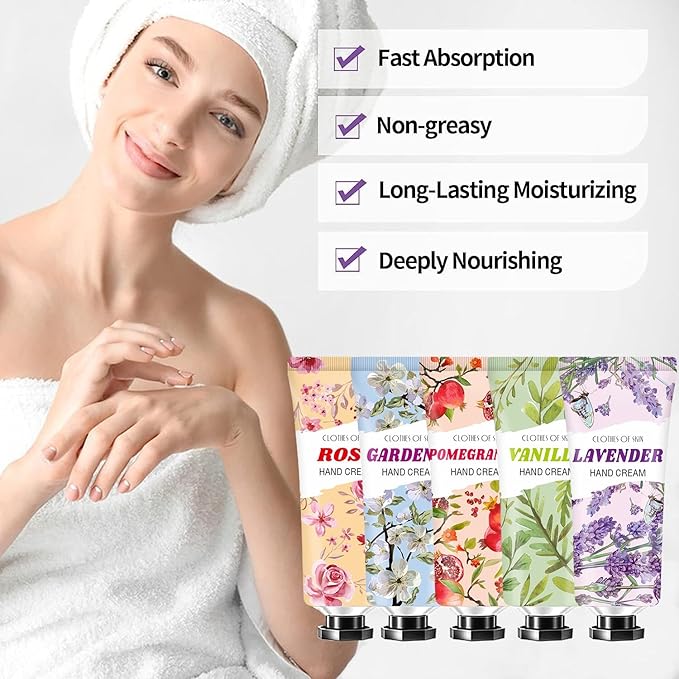 10 Pack Hand Cream Set, Mothers Day Gifts, Teacher Appreciation Gifts, Nurses - Image 5