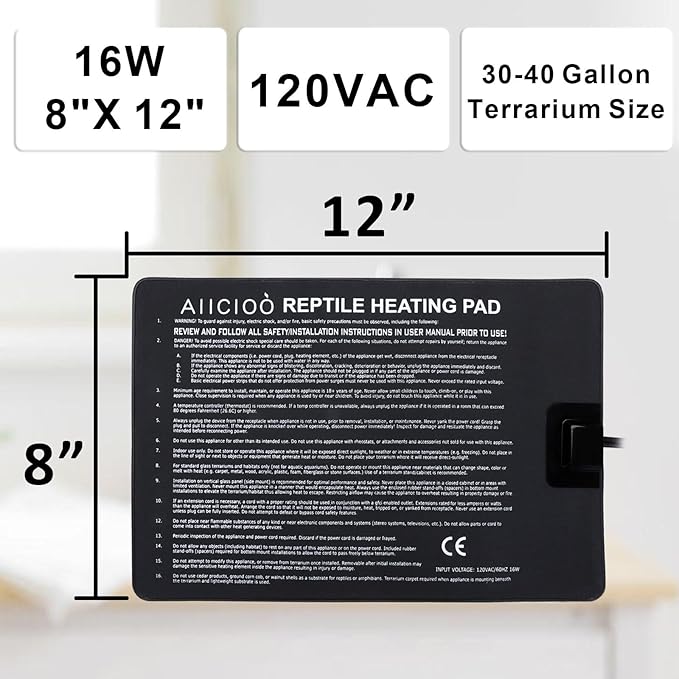 Aiicioo Reptile Heating Pad - Image 2