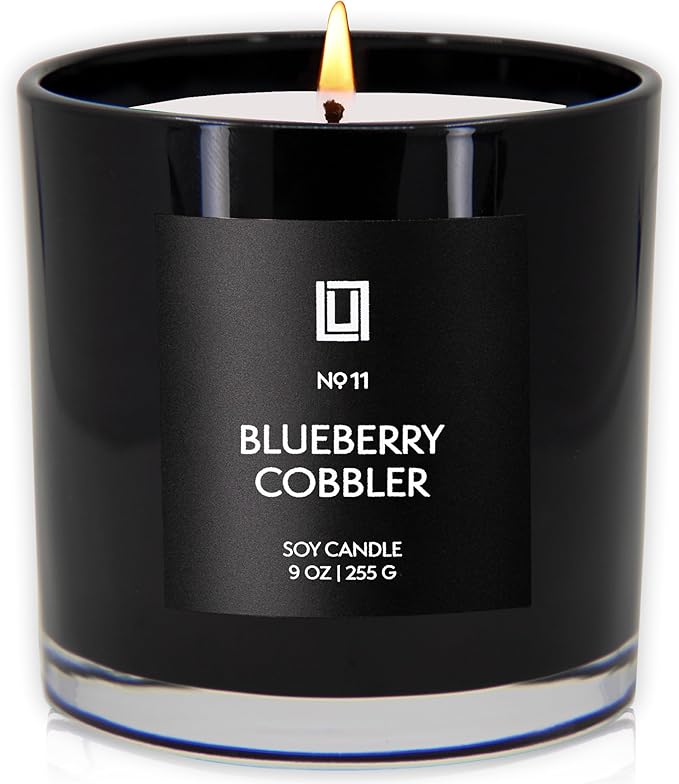 Lulu Candles | Blueberry Cobbler | Luxury Scented Soy Jar Candle | Hand Poured - Image 2