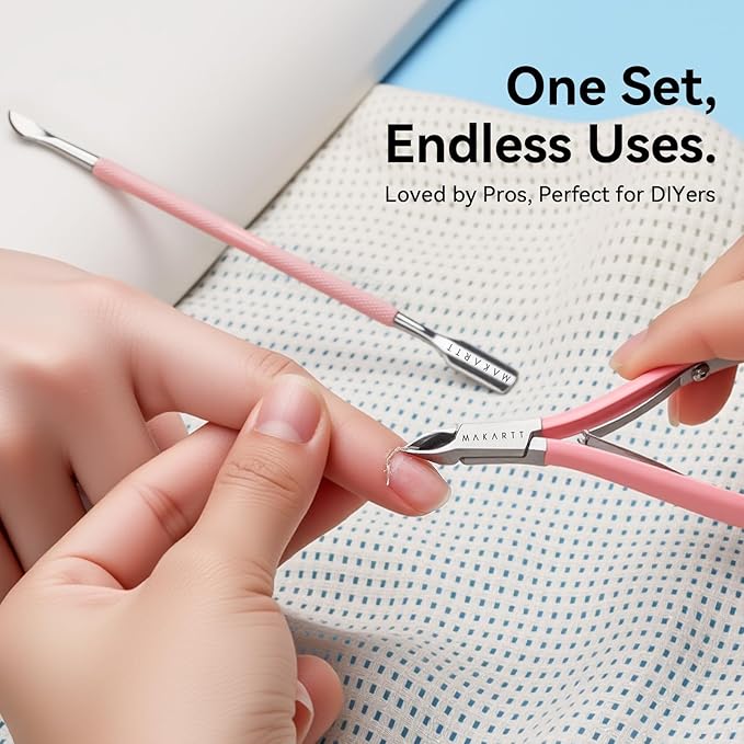 Makartt Cuticle Trimmer with Cuticle Pusher - Image 8