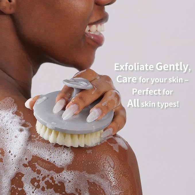 Body Scrubber 2 Pack, BEAUTAIL Gentle Exfoliating Shower Bath Brush, Soft - Image 3