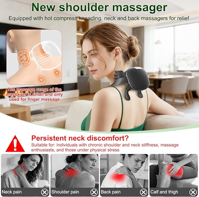 Nooydio Neck Massager, Neck and Back Massager - Image 3