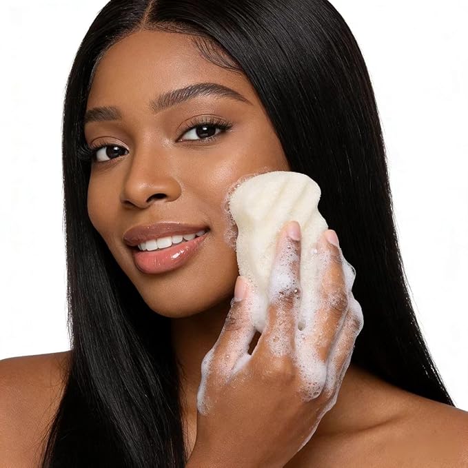 3 Pcs Natural Konjac Facial Sponges - Image 8