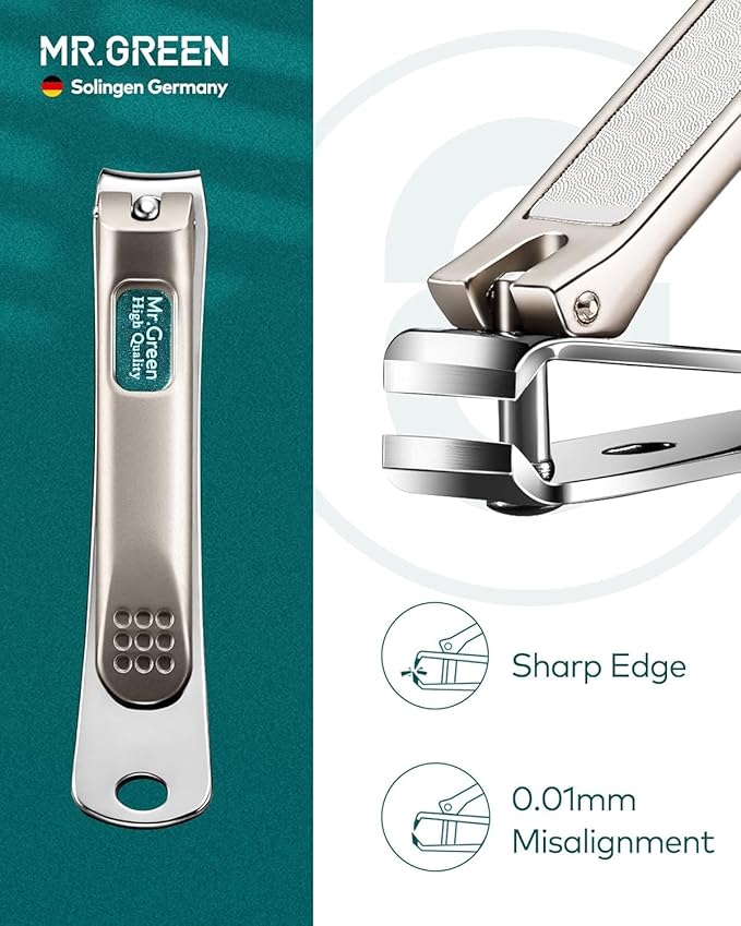 MR.GREEN 12-in-1 Manicure & Pedicure Set – Professional German Stainless Steel - Image 3