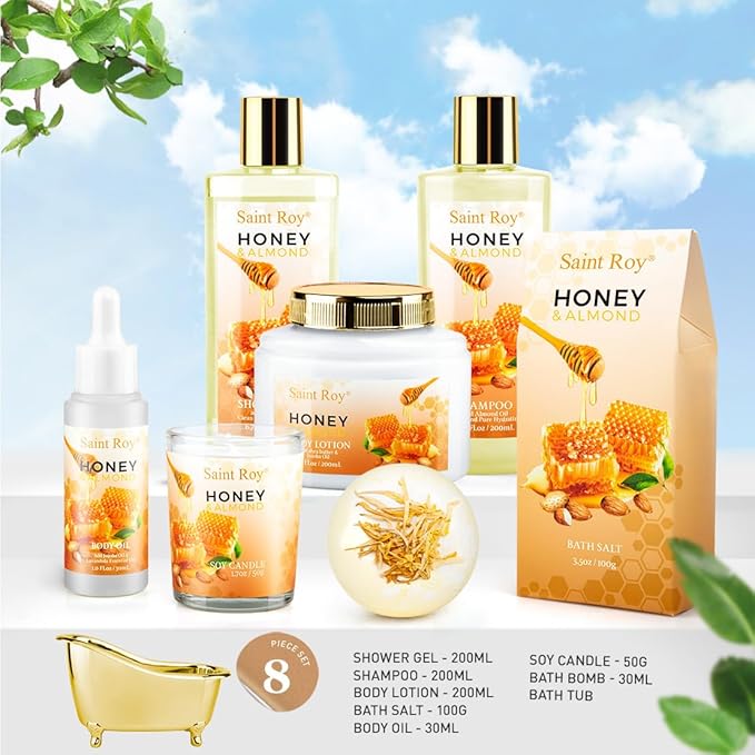 Mothers Day Birthday Spa Gifts for Women, Spa Gift Basket for Women & Men - Image 2