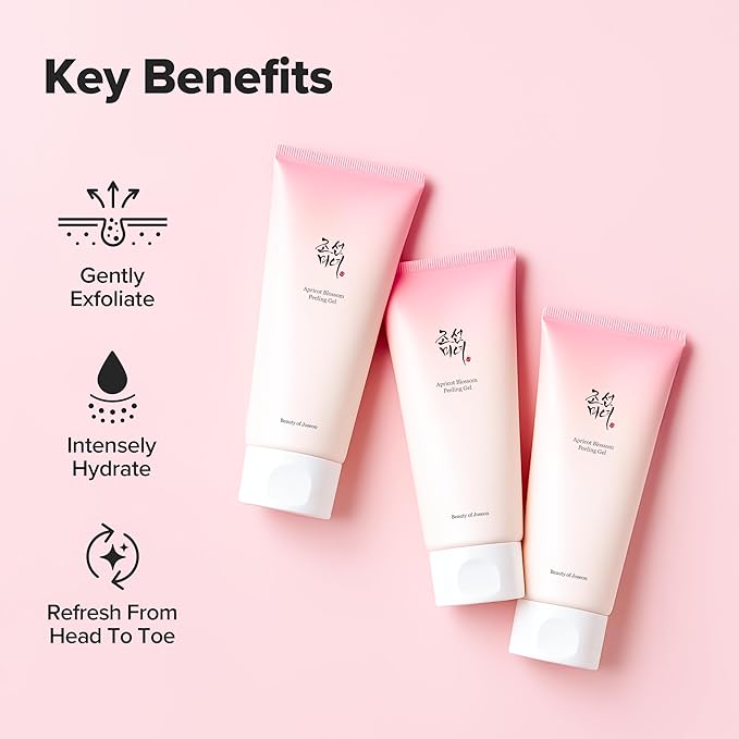 Beauty of Joseon Apricot Blossom Peeling Gel Soft Exfoliating Face and Body - Image 4