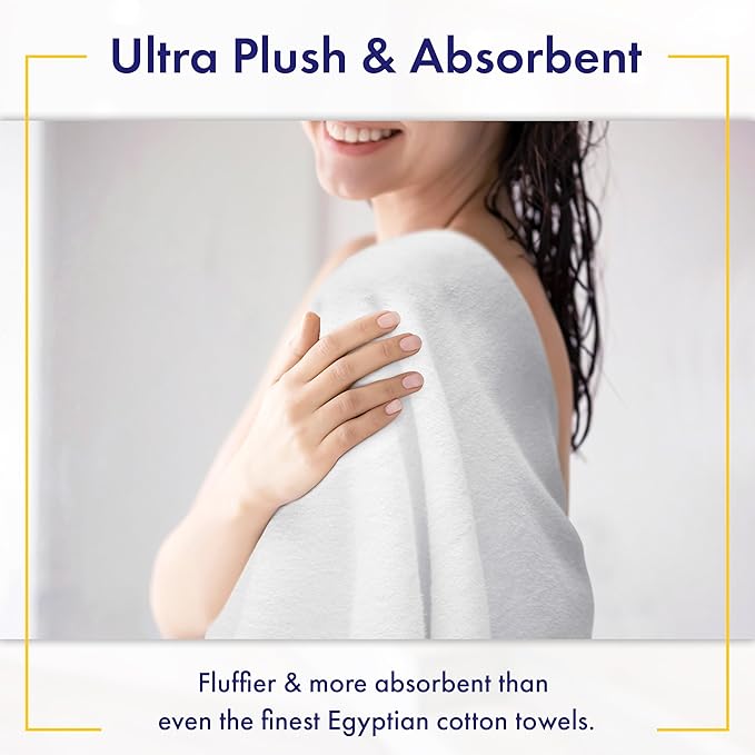 Alusa Home Ultra Soft & Plush Viscose from Bamboo Bath Sheets - Image 3