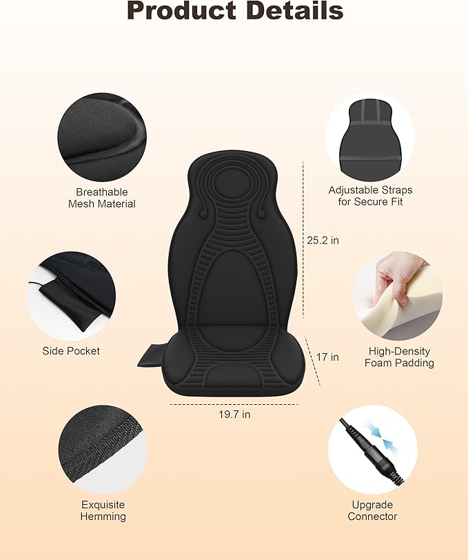 Beleduc Back Massager for Chair - Image 7