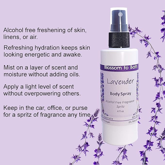 Blossom to Bath Lavender Body Spray - Image 3