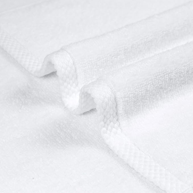 Amazon Basics Cotton Washcloths, Lightweight Quick-Dry, Absorbent Face and Body - Image 3