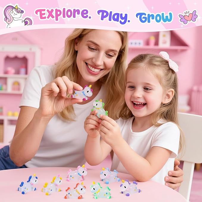 Unicorn Bath Bombs with Surprise Toys Inside, Birthday Mothers Day Gifts - Image 5