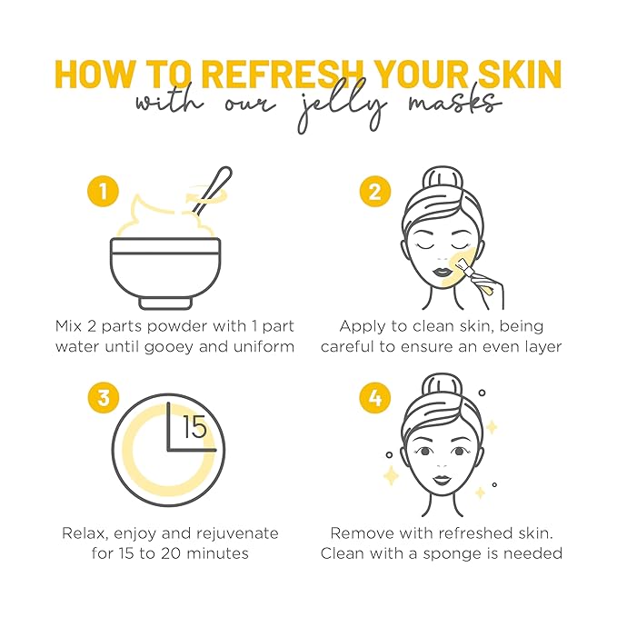 BRÜUN Peel-Off Chamomile Jelly Mask - Image 4