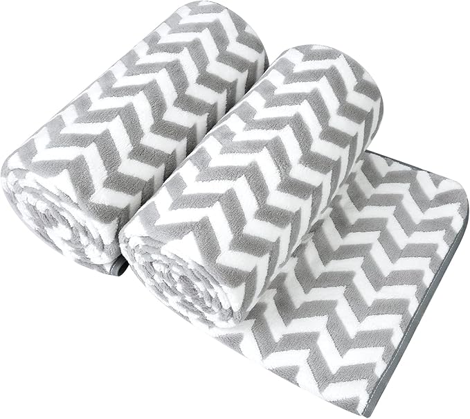 JML Microfiber Bath Towels, Bath Towel 2 Pack, Super Absorbent and Fast Drying by JML